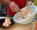 A picture of step 2 of Apple salad.