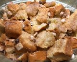 A picture of step 5 of Crock Pot S’mores Bread Pudding.