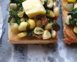 A picture of step 11 of Spinach corn bites.