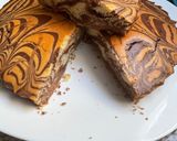 Une image de l'étape 8 de Cake Zébra Facile 🍰🍫🍫 au Pot de Yaourt 🍦.