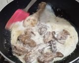 A picture of step 3 of Milky karahi.