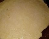 A picture of step 2 of Spicy lal Mirch Qeema calzone.