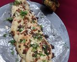 A picture of step 4 of Italian Garlic Cheese Bread.