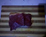 A picture of step 1 of Beef stew served with rice #AuthorMarathon.