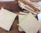 Hình bước làm 3 của món Chả giò chay sandwich chiên không dầu