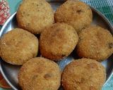 A picture of step 6 of Aloo Poha cutlet.