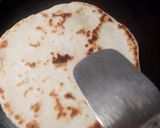 A picture of step 3 of Chole Kulche.