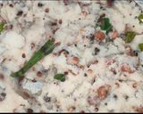 A picture of step 10 of Rava upma.