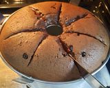Foto langkah ke 9 dari resep Choco BlackForest Chiffon Cake.
