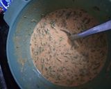 A picture of step 3 of Methi bhajiya.