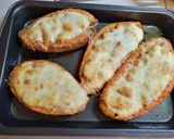 Csirkemellel töltött édesburgonya recept fázis 4 fotója