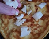 Foto del paso 3 de la receta: Omelette de rúcula y queso 🧀 Tortilla francesa de queso y rúcula 🌱