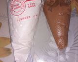 A picture of step 10 of Caramel Shiffon Cake ♡.