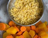 A picture of step 1 of Spiced Lentil Soup With Pumpkin 🎃 & Carrot 🥕 (Winter Special & Good For Weightloss).