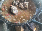 Ají de fideos campestre