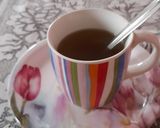 A picture of step 3 of Basil Herbal Tea.
