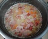 Hình bước làm 3 của món Udon Karei (Mì udon cà ri)