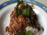 Lupis ketan gula merah