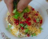 A picture of step 18 of Dahi Bhalla Papadi Bliss.
