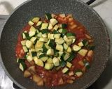 A picture of step 2 of Tomato Italian Stew with Orzo.