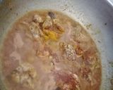 A picture of step 4 of Chicken Qorma.