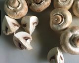 Foto del paso 8 de la receta: Fettuccini de pimiento & queso con champiñones