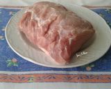 Foto del paso 1 de la receta Lomo de cerdo relleno de jamón ibérico, queso y panceta ahumada