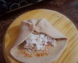 A picture of step 2 of Leftover rice pratha.