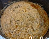 A picture of step 3 of Oats and Mutton Harees.