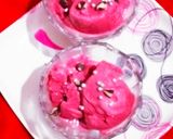 A picture of step 5 of Beetroot rabri icecream.
