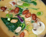 Foto del paso 6 de la receta: Judías blancas, langostinos en curry verde