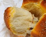 عکس مرحله 12 از دستور نان بریوش شکلاتی (با تکنیک تنگ ژانگ)