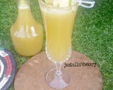A picture of step 4 of Apple lime juice.