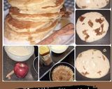 Φωτογραφία βήματος 10 της συνταγής Pancakes με γέμιση μήλο κανέλα!