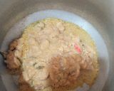 A picture of step 2 of Karhai akni.