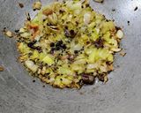 A picture of step 2 of Potato, Dry Yellow Peas Curry (Aloo, Yellow Matar Subzi).