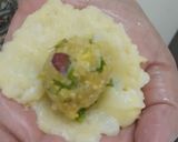 A picture of step 2 of Surti coconut Patties.