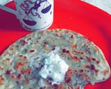 A picture of step 5 of Aloo Paratha.