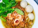 Mie ayam home made + baso tempe