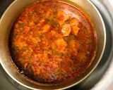 A picture of step 3 of Tala Hua Gosht (Mutton Fry - Hyderabadi style).