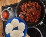 Foto del paso 1 de la receta: Tacos dorados de chorizo con papas