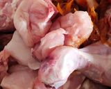 A picture of step 3 of Kadai Chicken.