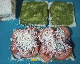A picture of step 3 of Sandwich Without Fire.