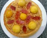 Hình bước làm 22 của món Bánh Bông Lan Mặn (Nướng Nồi Cơm Điện) 