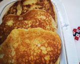 Pas rețetă Pancakes - clătite pufoase - cu nuttela și sirop de caramel 4 fotografie