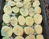 Foto del paso 1 de la receta: Filet merluza con crema y papas!!