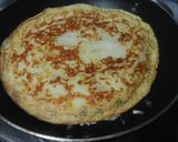 A picture of step 9 of Pizza omelette.