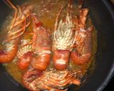 Foto langkah ke 8 dari resep Lobster pedas manis.