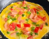 รูปขั้นตอนการทำที่ 3 ของ Fried potatoes and omelette🍳🧀🥔
