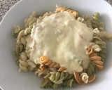 Foto del paso 6 de la receta: Crespos tricolor con salsa Alfredo